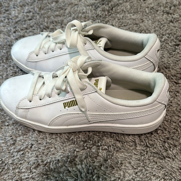 Puma Softfoam White Sneakers Size 6.5 - Picture 4 of 5